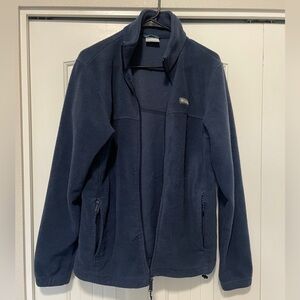 Columbia Men's Navy Full-Zip Fleece Jacket